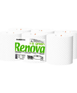 Pack 12 Rolos Papel Higiénico JUMBO 2F RENOVA GREEN 90MT