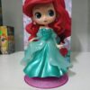 Figura banpresto Q Posket personagens Disney estilo flor Ariel ver. B