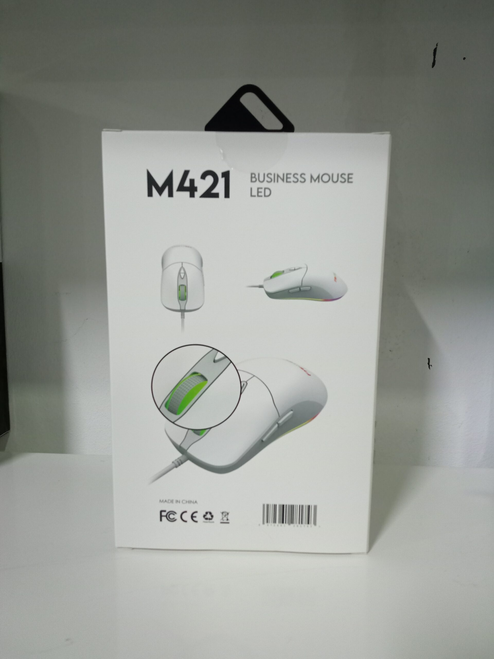 Rato Fantech Business LED M421 3600DPI Branco 2