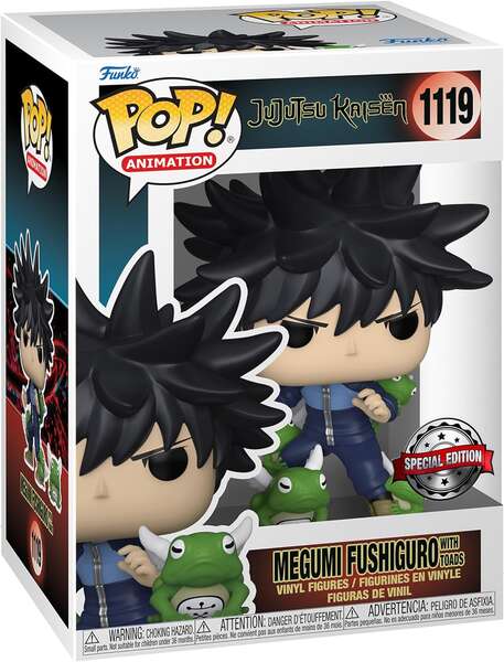 Funko Pop Jujutsu Kaisen - Mugumi Fushiguro with Frog- 1119 - 3