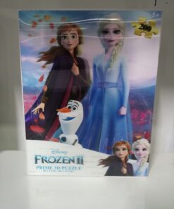 Puzzle lenticular Disney Frozen Elsa, Anna e Olaf