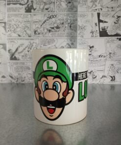 Caneca Super Mário Bros: Luigi