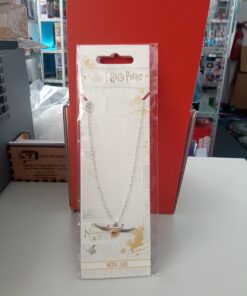 Colar Harry Potter Snitch Dourada