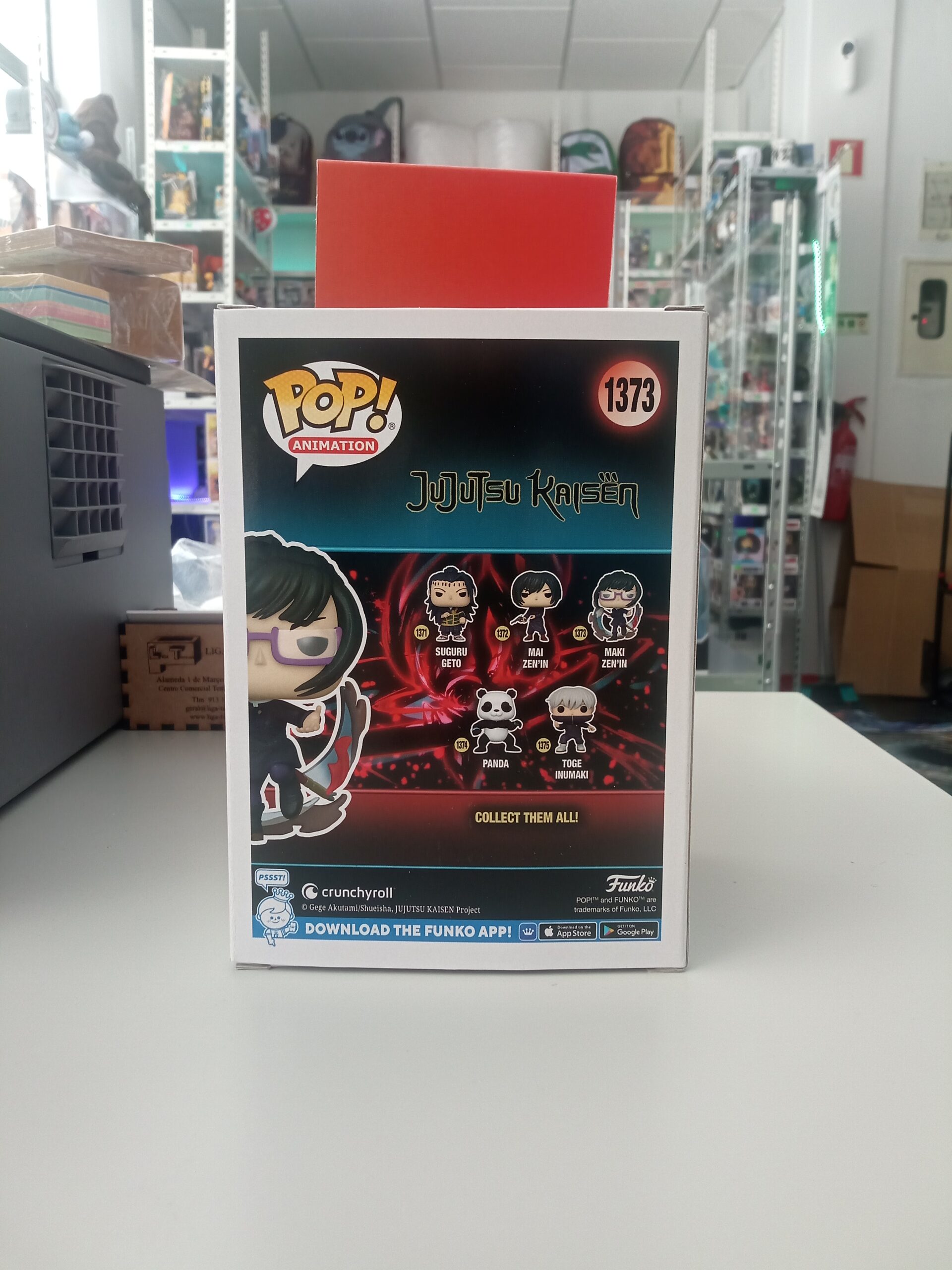 Funko Pop Jujutsu Kaisen Maki Zen'In- 1373 - 2
