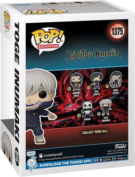 Funko Pop Jujutsu Kaisen - Toge Inumaki – 1375 - 2