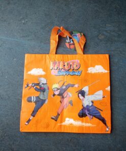 Saco de Compras Naruto Laranja (3 Figuras)