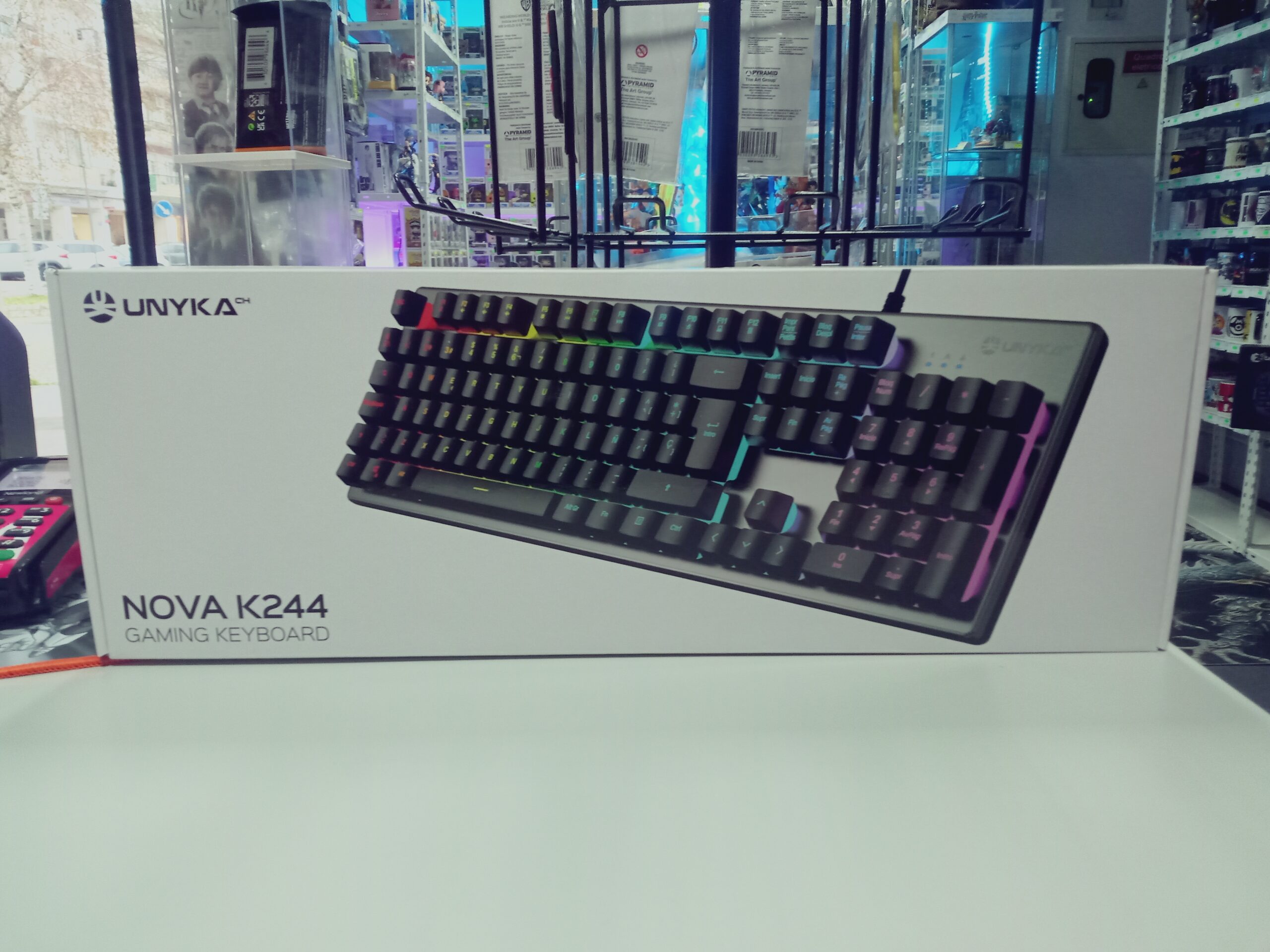Unykach Nova K244 Teclado Gaming Multimedia 105 Teclas USB - 2
