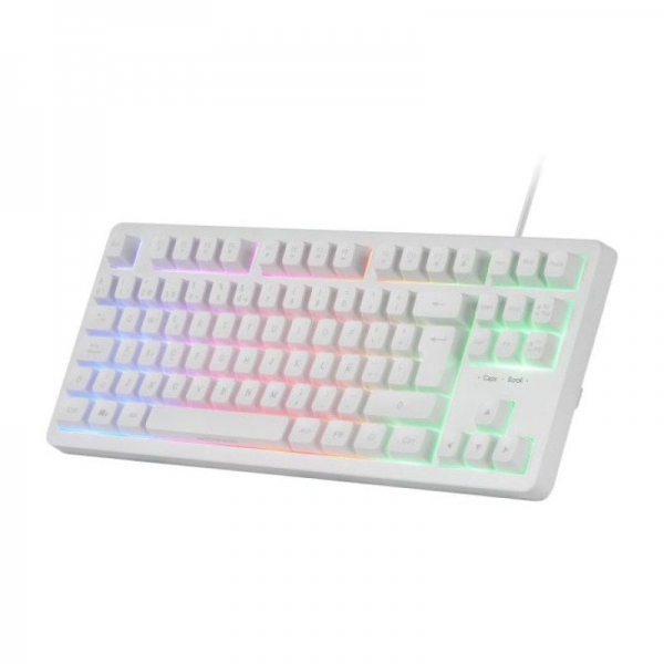Teclado Mars Gaming MK023 - Compativel com vários sistemas Portugues - Cor Branco - 2