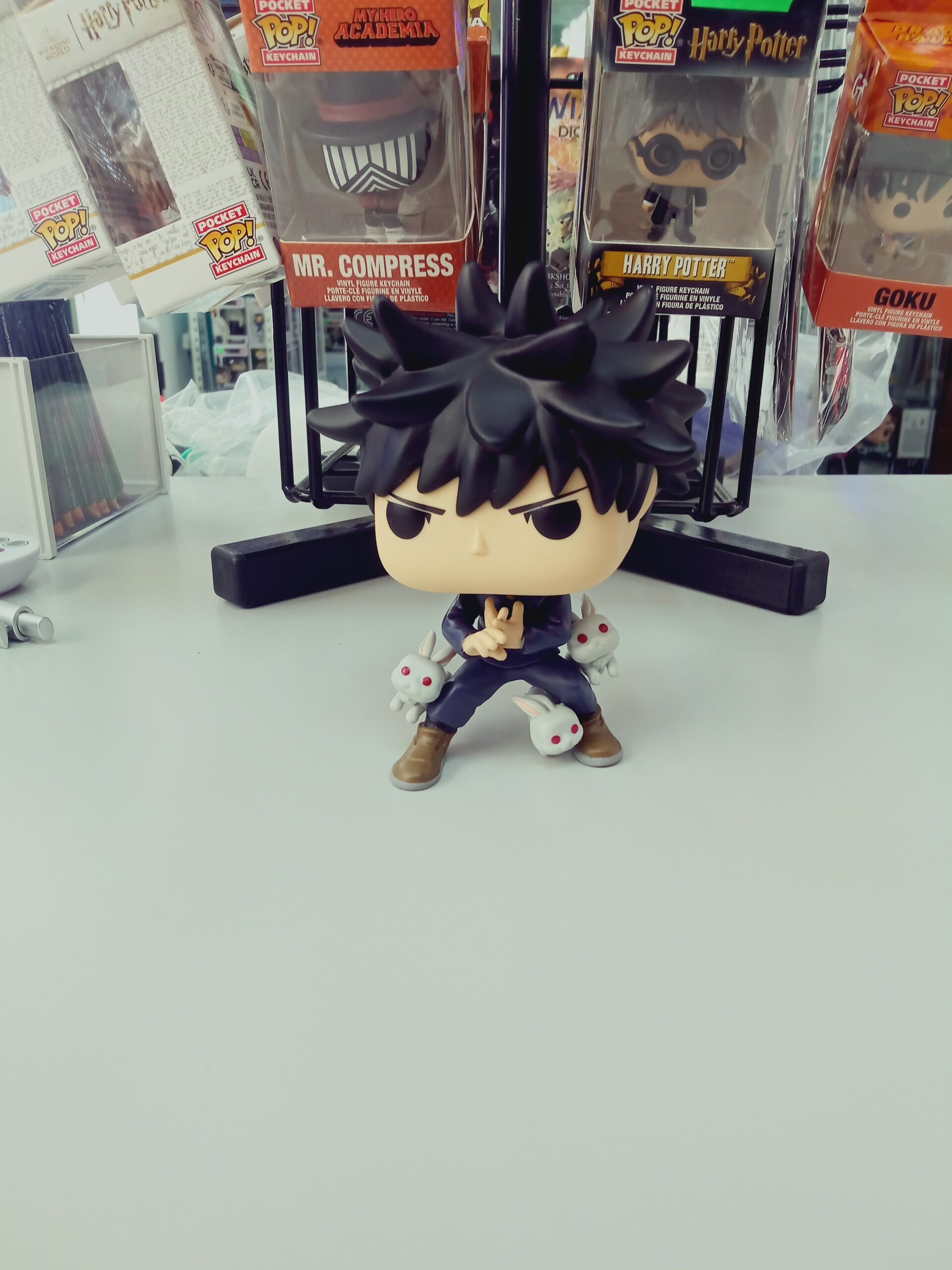 Funko Pop Jujutsu Kaisen Mugumi Fushiguro with Rabbit- 1833 - 3