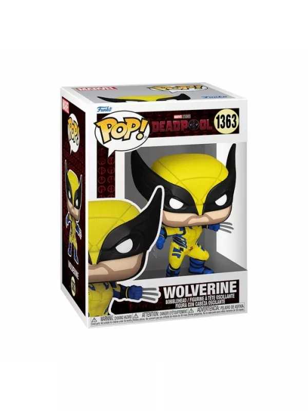 Funko Pop Marvel - Deadpool 3 Wolverine – 1363 - 1