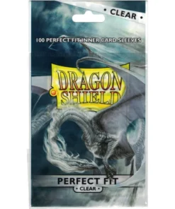 Pack100 Dragon Shields Standard transparente Clear Perfect Fit