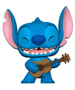 Funko Pop Disney: Jumbo 10”,25Cm Stitch with Ukelele – 1419