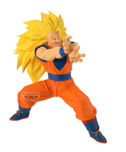 Figura Banpresto Dragon Ball Z Match Makers Super Saiyan 3 Son Goku vs Majin Buu Pure, 16cm