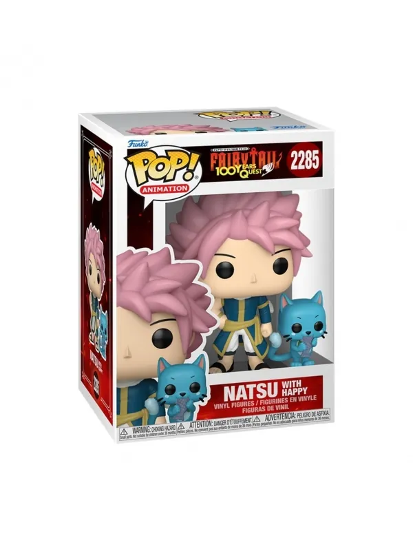 Funko Pop Fairy Tail - Natsu with Happy – 2285 - 1
